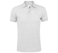 SOLS Mens Prime Pique Plain Short Sleeve Polo Shirt (Ash) - Grey - Size 4XL