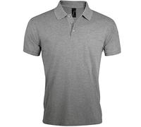 SOLs Mens Prime Pique Plain Short Sleeve Cotton Polo Shirt S PC493