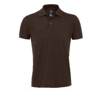 SOL'S Men's Prime Polo Shirt in Chocolate | Size: Medium SOL'S Chocolate M