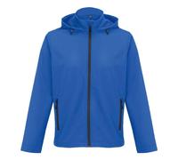 SOLS Mens Race Hooded Soft Shell Jacket (Royal Blue) - Size Small