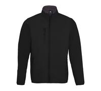 (2XL, Black) SOLS Mens Radian Soft Shell Jacket