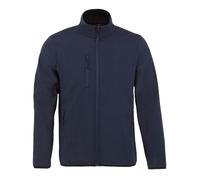 SOLS Mens Radian Soft Shell Jacket (Deep Blue) - Size Medium