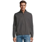 SOL'S Men's Radian Soft Shell Jacket in Dark Grey | Size: 2XL SOL'S Dark Grey 2XL