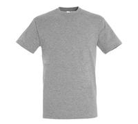 SOLS Mens Regent Marl T-Shirt / 5XL Grey Marl PC5889