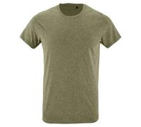SOL'S Men's Regent Polycotton Slim T-Shirt in Light Khaki | Size: Small SOL'S Light Khaki S