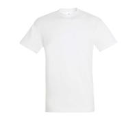 SOLS Mens Regent Short Sleeve T-Shirt (Absolute White) Cotton - Size 2XS