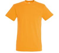 SOLS Mens Regent Short Sleeve T-Shirt (Apricot) - Orange Cotton - Size X-Small