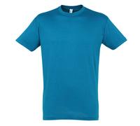 SOLS Mens Regent Short Sleeve T-Shirt (Blue Atoll) Cotton - Size 4XL