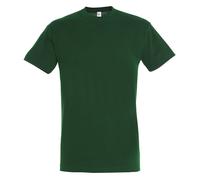 SOLS Mens Regent Short Sleeve T-Shirt (Bottle Green) Cotton - Size Small