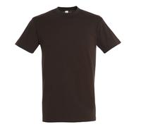 SOLS Mens Regent Short Sleeve T-Shirt (Chocolate) Cotton - Size 3XL