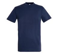 SOLS Mens Regent Short Sleeve T-Shirt (Denim) - Blue Cotton - Size Small