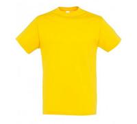 SOLS Mens Regent Short Sleeve T-Shirt (Gold) Cotton - Size Medium