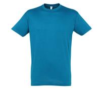 SOL'S Men's Regent Short Sleeve T-Shirt in Bright Blue | Size: Medium SOL'S Bright Blue M
