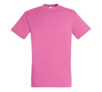 SOL'S Men's Regent Short Sleeve T-Shirt in Bright Pink | Size: Large SOL'S Bright Pink L