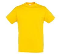 SOLS Mens Regent Short Sleeve T-Shirt (Gold) - Yellow Cotton - Size 2XL