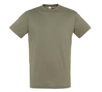 SOL'S Men's Regent Short Sleeve T-Shirt in Khaki | Size: Large SOL'S Khaki L