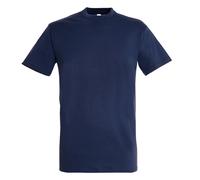 SOL'S Men's Regent Short Sleeve T-Shirt in Mid Blue | Size: Small SOL'S Mid Blue S