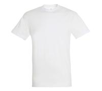 SOL'S Men's Regent Short Sleeve T-Shirt in White | Size: 2XS SOL'S White 2XS