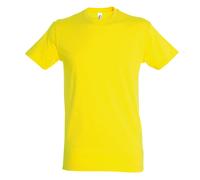 SOLS Mens Regent Short Sleeve T-Shirt (Lemon) - Yellow Cotton - Size X-Large