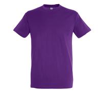 SOLS Mens Regent Short Sleeve T-Shirt (Light Purple) Cotton - Size Small