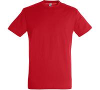SOLS Mens Regent Short Sleeve T-Shirt (Red) Cotton - Size 5XL