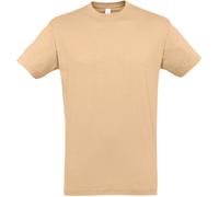 SOLS Mens Regent Short Sleeve T-Shirt (Sand) Cotton - Size Large