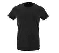 SOL'S Men's Regent Slim Fit Short Sleeve T-Shirt in Charcoal | Size: 2XL SOL'S Charcoal 2XL