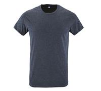SOL'S Men's Regent Slim Fit Short Sleeve T-Shirt in Dark Blue | Size: Large SOL'S Dark Blue L