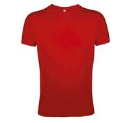 SOL'S Men's Regent Slim Fit Short Sleeve T-Shirt in Red | Size: 2XL SOL'S Red 2XL