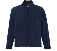 SOLS Mens Relax Soft Shell Jacket (Breathable, Windproof And Water Resistant) (Abyss Blue) - Multicolour - Size Small