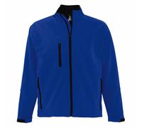 Relax Soft Shell Jacket (Breathable, Windproof And Water Resistant) SOL'S Blue L