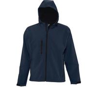 SOLS Mens Replay Hooded Soft Shell Jacket (Windproof & Water / N/A N/A PC410