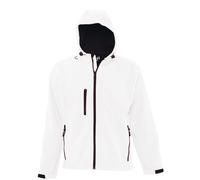SOLS Mens Replay Hooded Soft Shell Jacket (Windproof & Water PC410