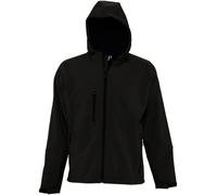 SOLS Mens Replay Hooded Soft Shell Jacket (Windproof & Water PC410