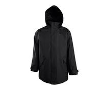 SOL'S Men's Robyn Padded Jacket in Black | Size: Small SOL'S Black S