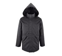 SOL'S Men's Robyn Padded Jacket in Charcoal | Size: Small SOL'S Charcoal S
