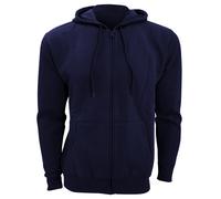 SOLS Mens Seven Full Zip Hooded Sweatshirt / Hoodie (French Navy) - Multicolour - Size 2XL