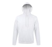 SOLS Mens Snake Unisex Hooded Sweatshirt / Hoodie (White) Cotton - Size Medium