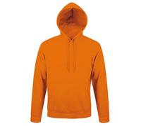 SOLS Mens Snake Unisex Hooded Sweatshirt / Hoodie (Orange) Cotton - Size 2XL