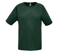 SOL'S Men's Sporty Raglan T-Shirt in Green | Size: 3XL SOL'S Green 3XL