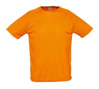SOL'S Men's Sporty Raglan T-Shirt in Orange | Size: 3XL SOL'S Orange 3XL