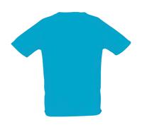 SOLS Mens Sporty Short Sleeve Performance T-Shirt (Aqua) - Navy - Size X-Small