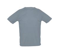 SOL'S Men's Sporty Short Sleeve Performance T-Shirt in Mid Grey | Size: 2XL SOL'S Mid Grey 2XL