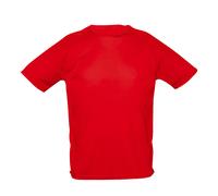 SOL'S Men's Sporty Short Sleeve Performance T-Shirt in Red | Size: 2XL SOL'S Red 2XL