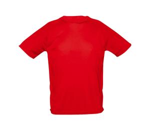 SOLS Mens Sporty Short Sleeve Performance T-Shirt (Red) - Size X-Small
