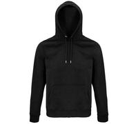 (XS, Black) SOLS Unisex Adult Stellar Organic Hoodie