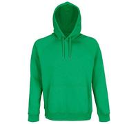 (M, Spring Green) SOLS Unisex Adult Stellar Organic Hoodie