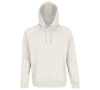 (S, Off White) SOLS Unisex Adult Stellar Organic Hoodie