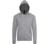 SOL'S Men's Stone Hoodie in Grey | Size: Large SOL'S Grey L