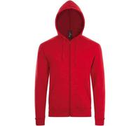 SOL'S Men's Stone Hoodie in Red | Size: Medium SOL'S Red M